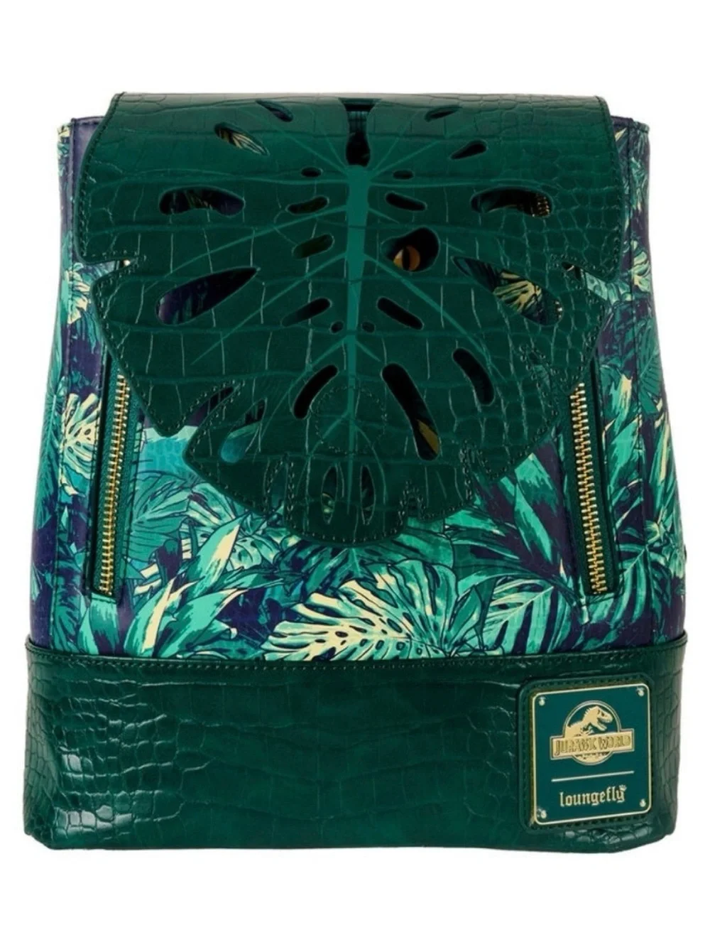 Loungefly Jurassic World Jungle Velociraptor Glow In The Dark